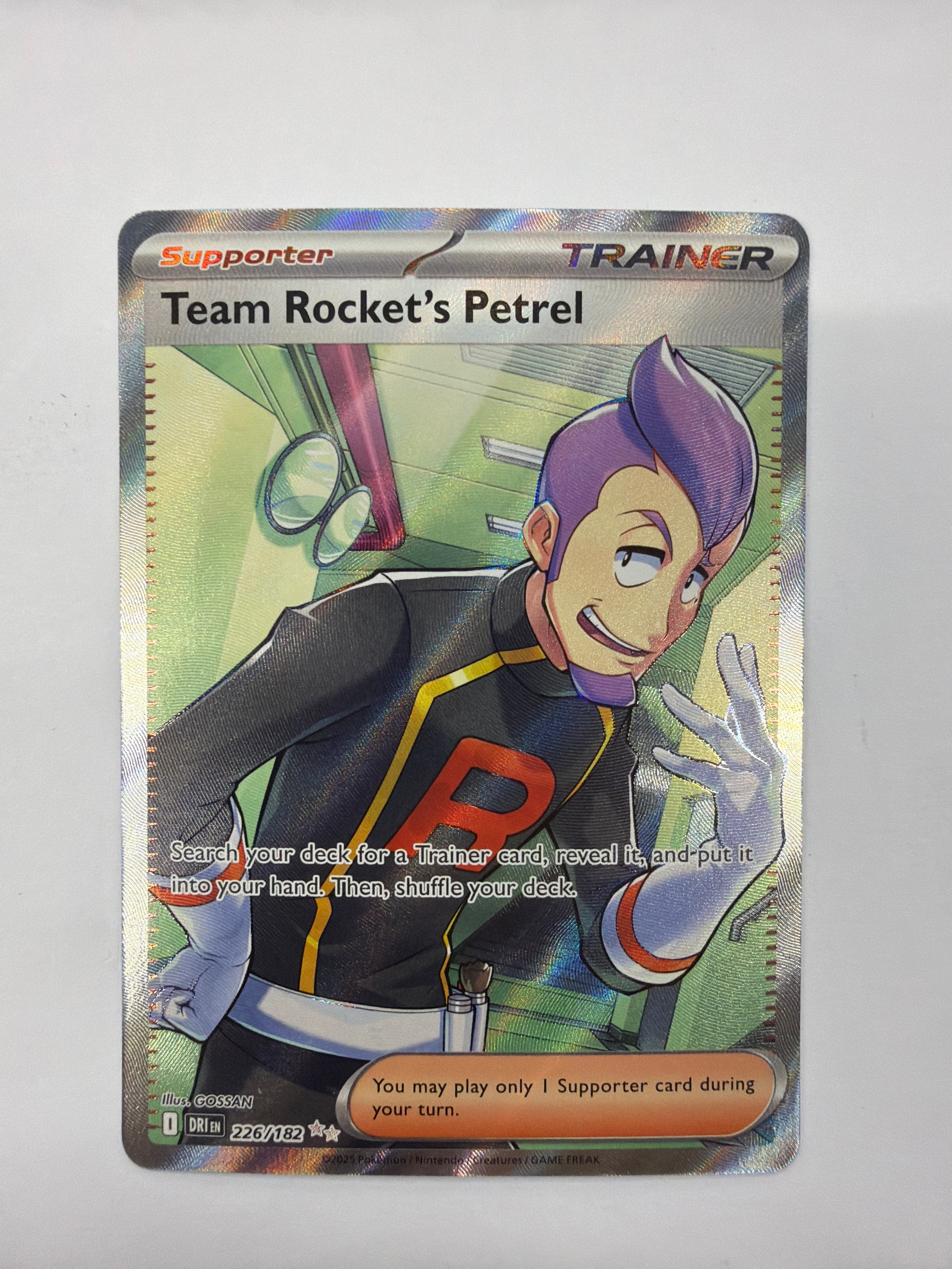 Pokémon TCG - Destined Rivals Team Rocket's Petrel 226/182 NM