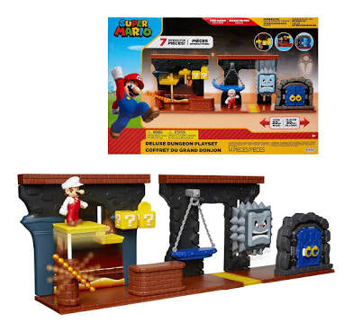 Jakks Super Mario Deluxe Dungeon Playset