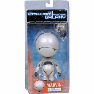 NECA Reel Toys The Hitchhikers Guide To The Galaxy Marvin Figure