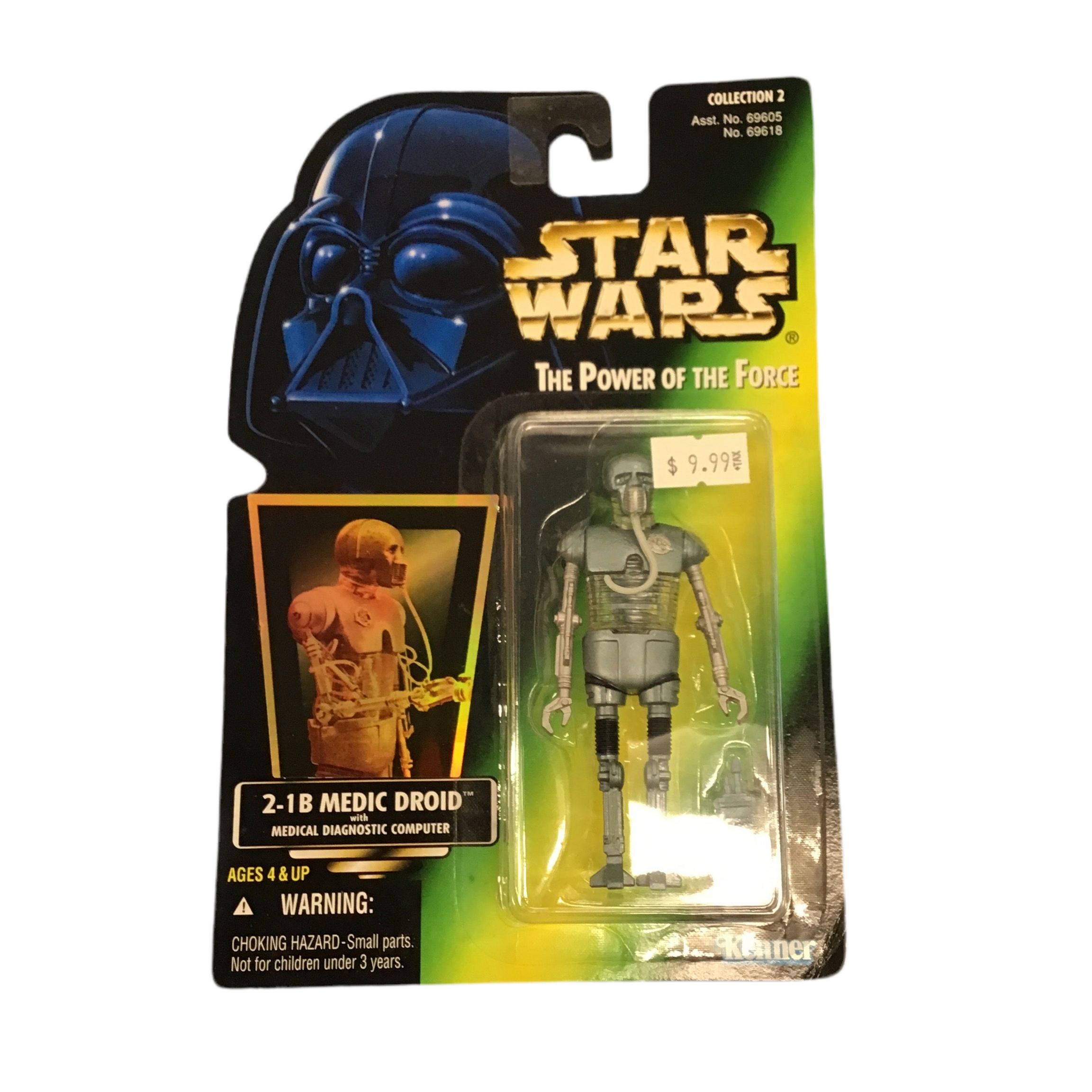 Kenner Star Wars The Power Of The Force 2-1 B Medic Droid