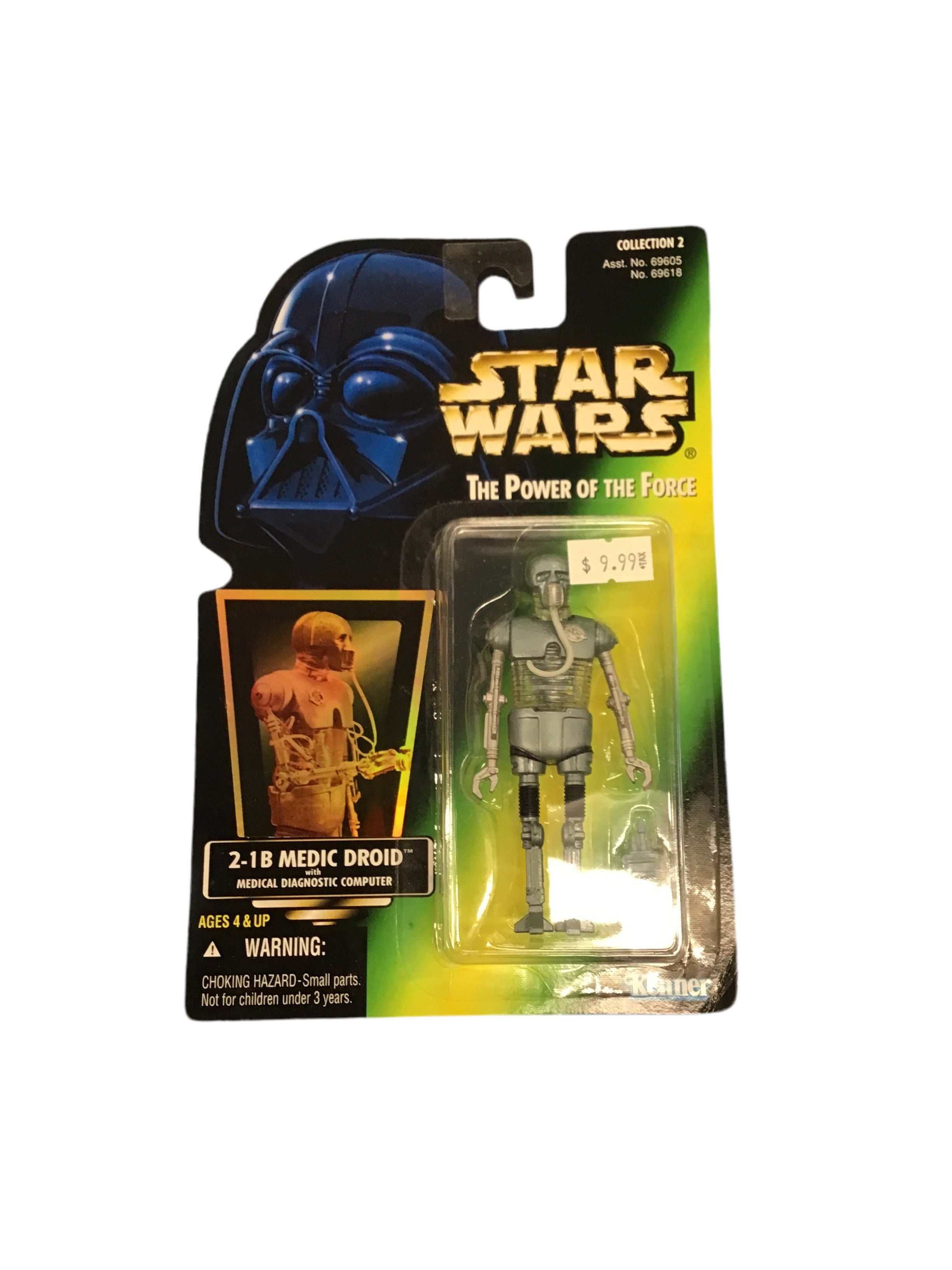 Kenner Star Wars The Power Of The Force 2-1 B Medic Droid