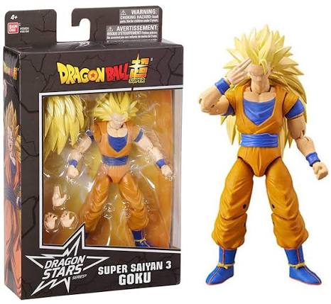 Bandai Dragon Ball Super Dragon Stars Series Super Saiyan 3 Goku Target Exclusive Action Figure