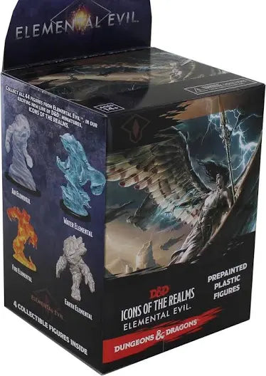 Neca Wizkids Dungeons & Dragons Icons of the Realms Elemental Evil Prepainted Plastic Figure
