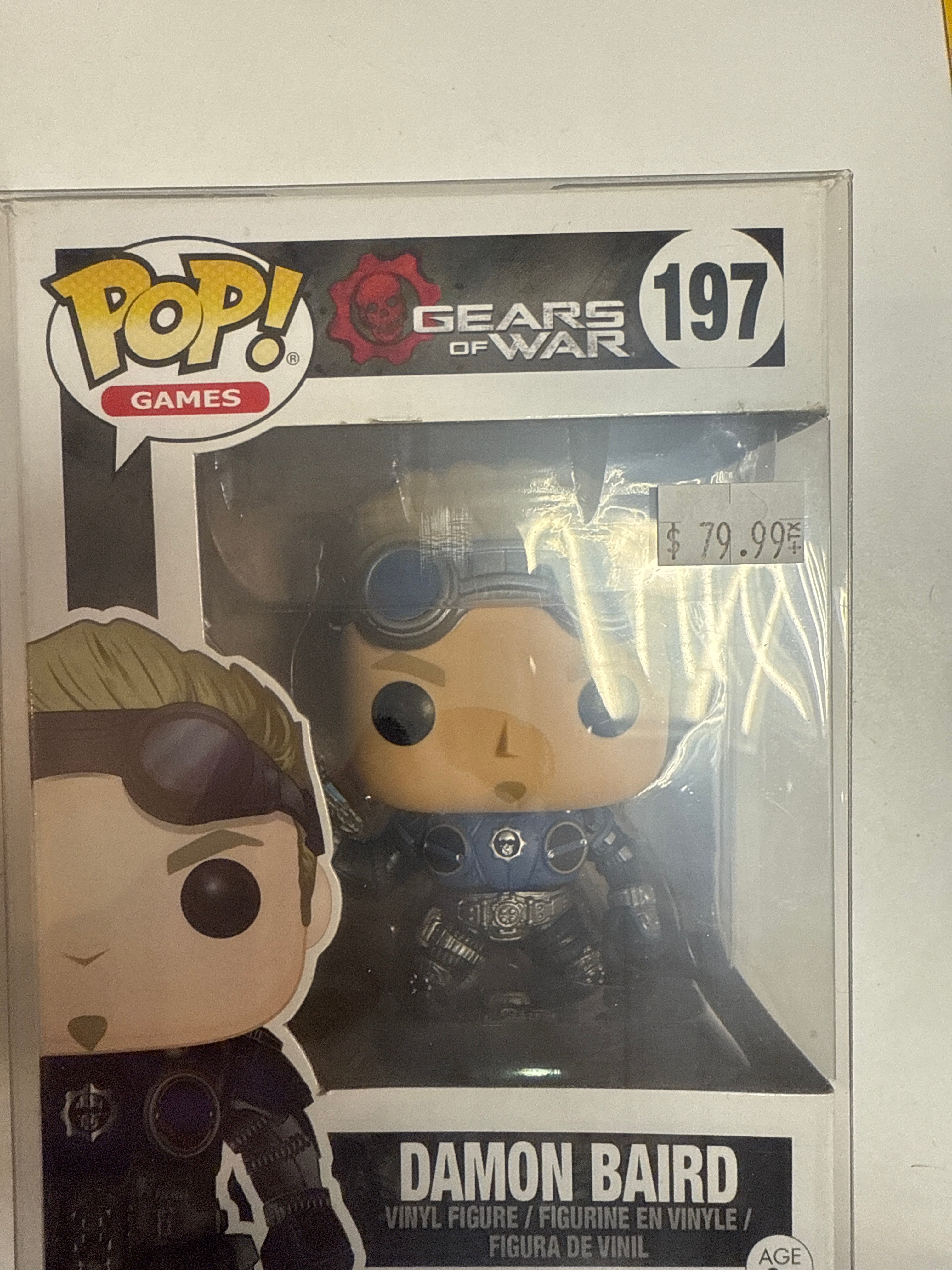Funko Pop! Games Gears of War Damon Baird #197 – True Believers