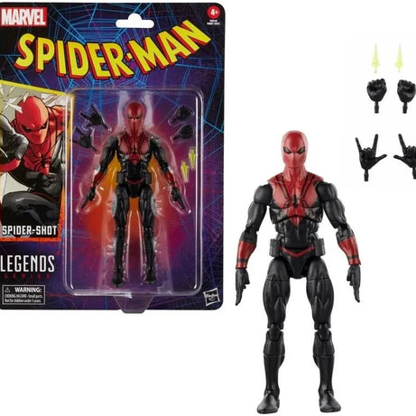 Hasbro Marvel Legends Series Spider-Man Spider-Shot Action Figure