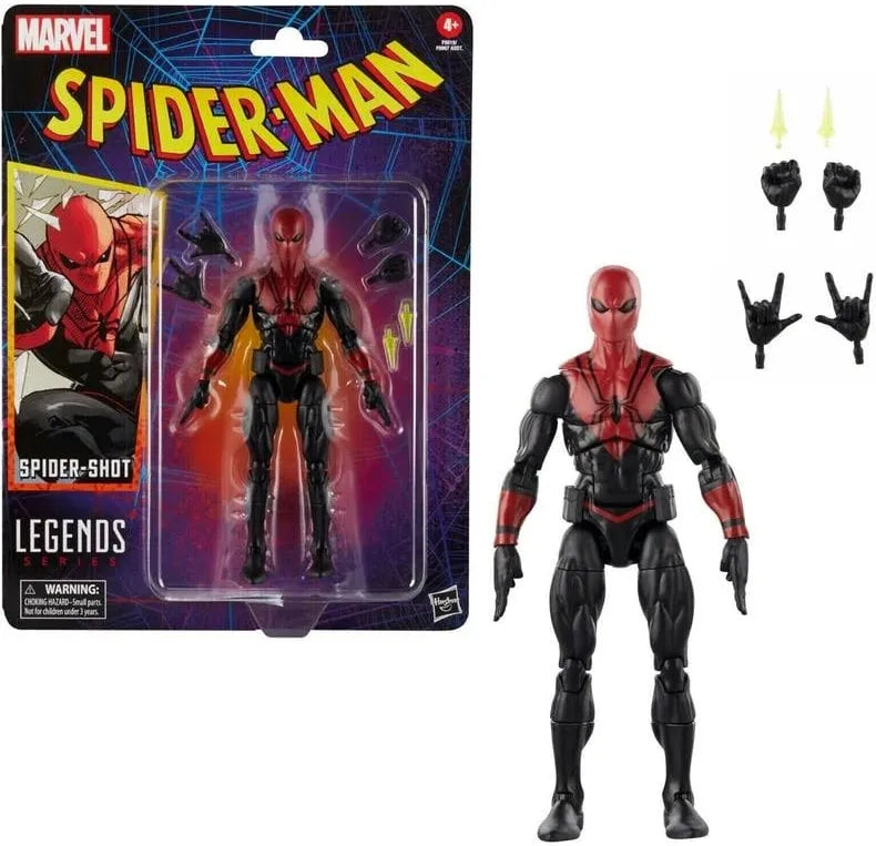 Hasbro Marvel Legends Series Spider-Man Spider-Shot Action Figure