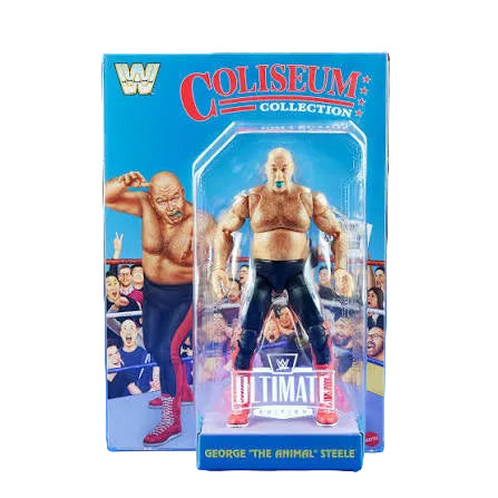 WWE Mattel Ultimate Edition Coliseum Collection Series 3 George “The Animal” Steele Action Figure