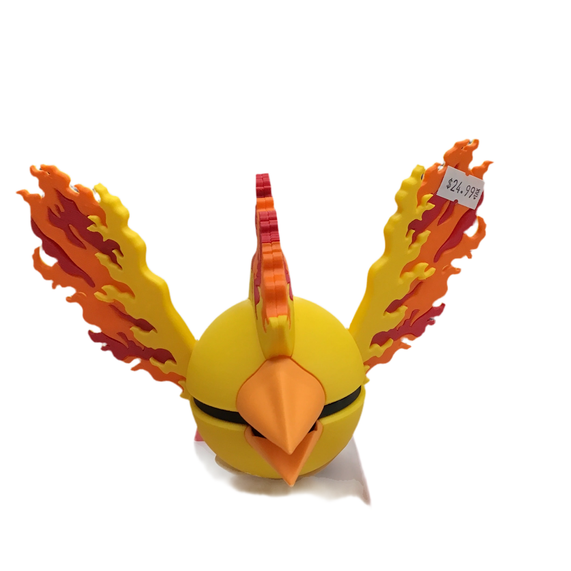 Custom 3D Printed Pokemon Ball Moltres