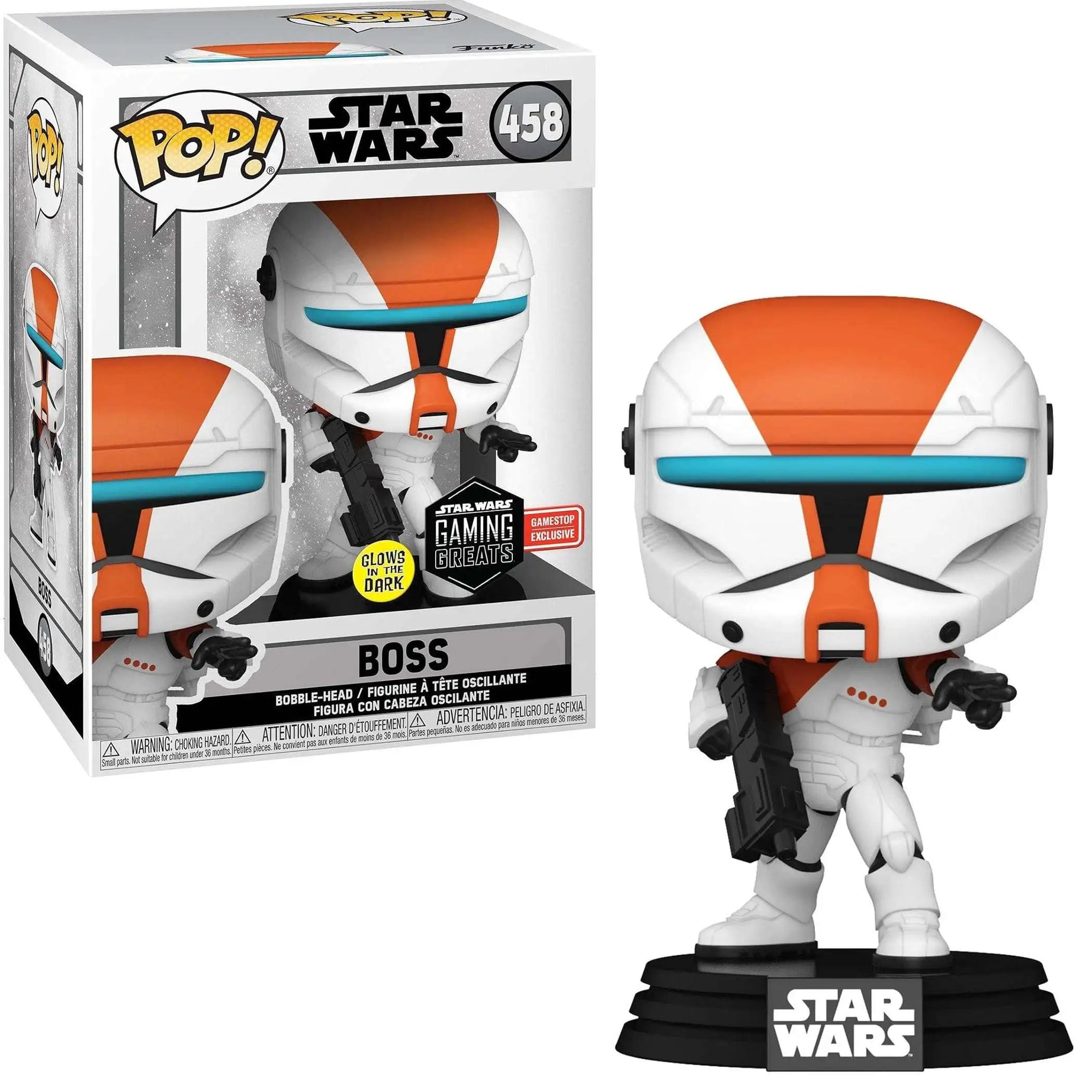 Funko Pop! Star Wars Boss #458 Star Wars Gaming Greats Special Edition