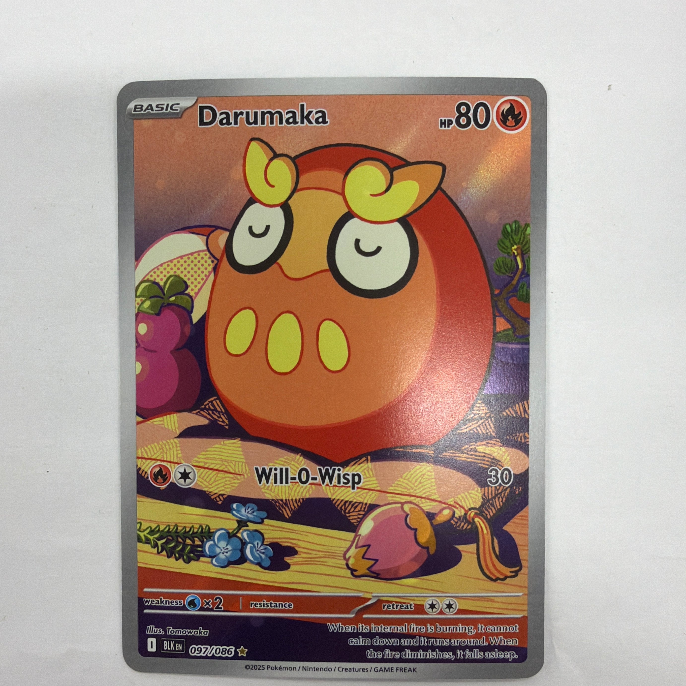 Pokémon TCG - Black Bolt Darumaka 97/86 NM