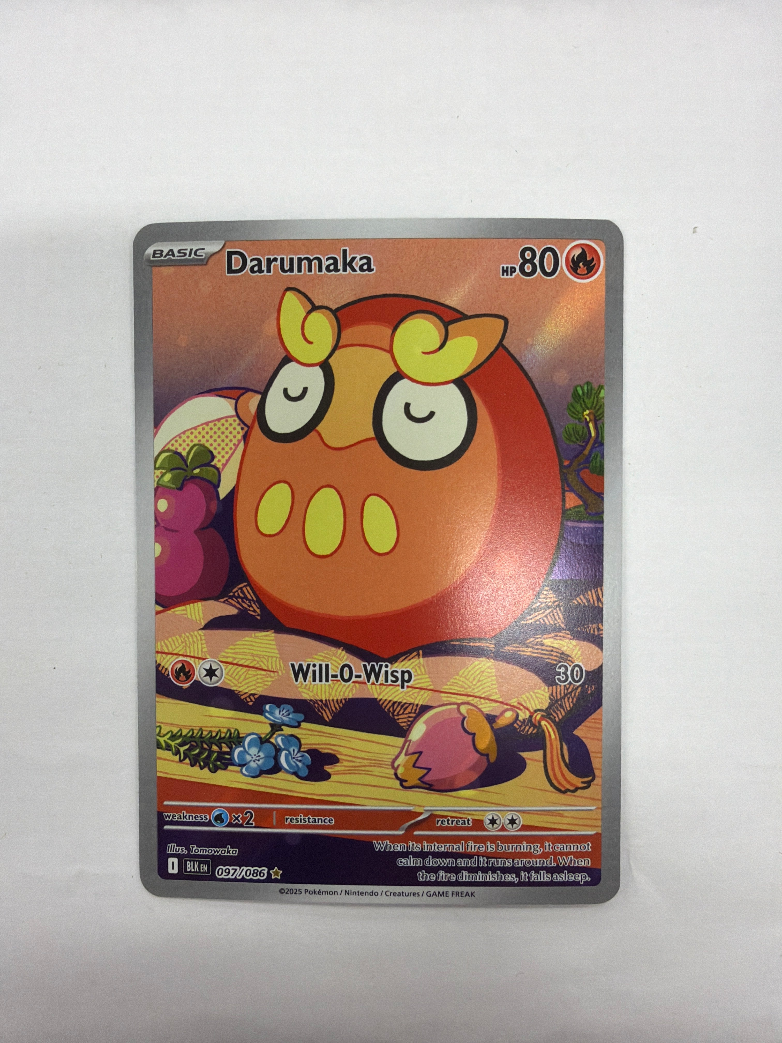 Pokémon TCG - Black Bolt Darumaka 97/86 NM