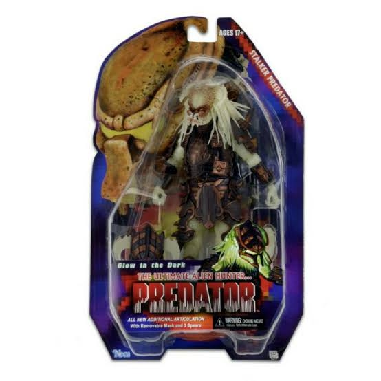 Neca Predator Stalker Predator Glow in the Dark Action Figure