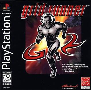PlayStation Grid Runner Video Game