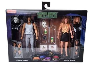 Neca Nickelodeon Teenage Mutant Ninja Turtles Casey Jones & April O’Neil 2 Pack Action Figures