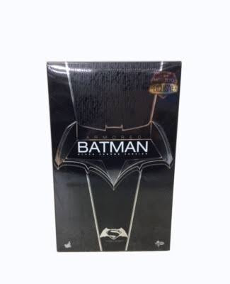 Sideshow Exclusive Hot Toys Movie Masterpiece DC Batman Vs Superman Dawn of Justice Armored Batman Black Chrome Version MMS356 1/6 Scale Action Figure