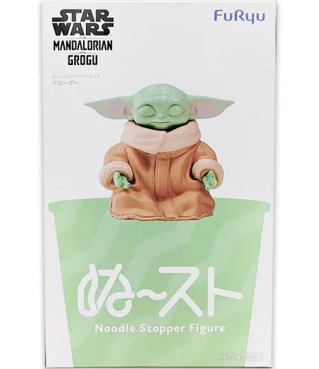 FuRyu Noodle Stopper Figure Disney Star Wars The Mandalorian and Grogu Grogu Statue