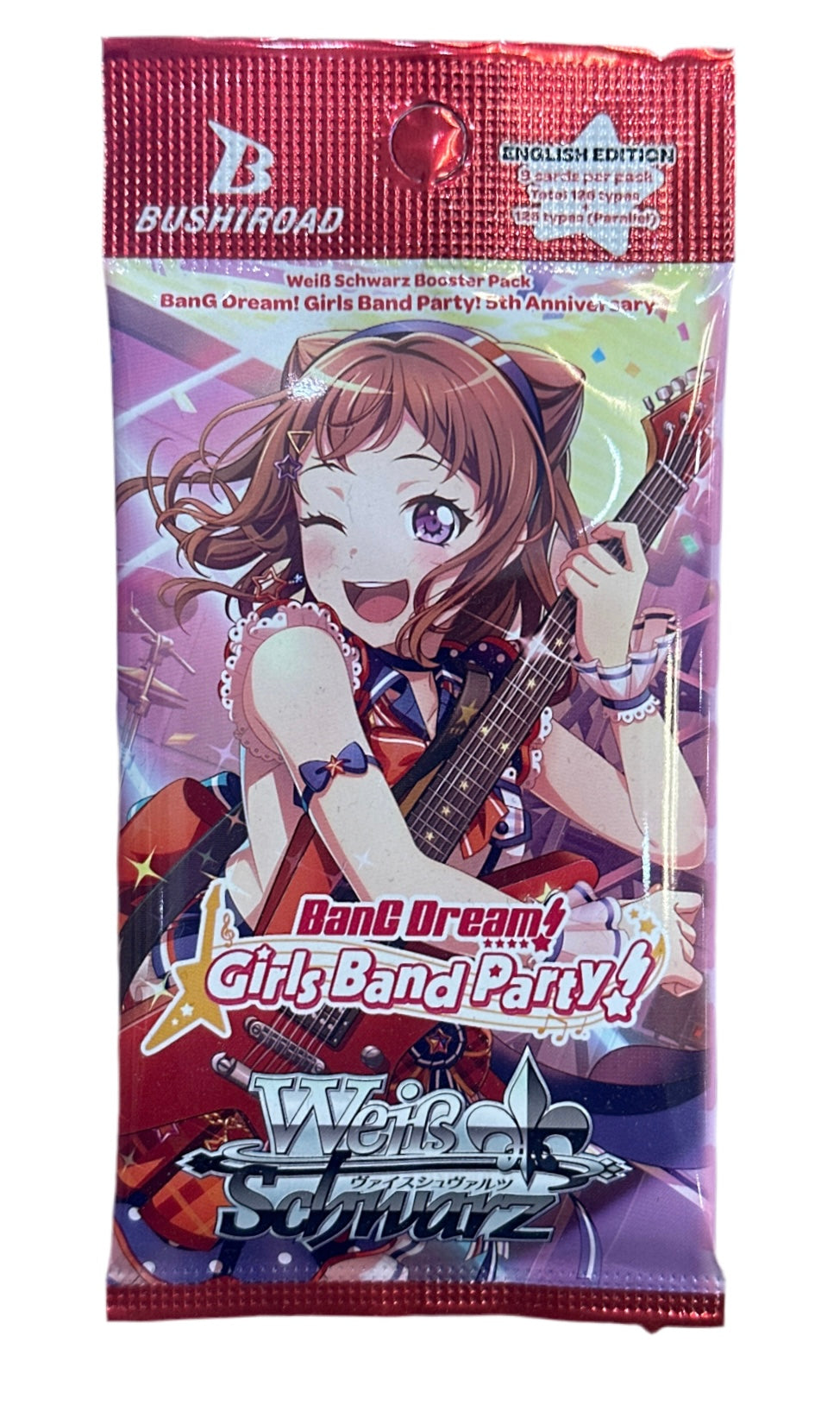 Weiß Schwarz TCG (Weiss Schwarz) - BanG Dream! Girls Band Party! 5th Anniversary English 1st Edition Booster Pack