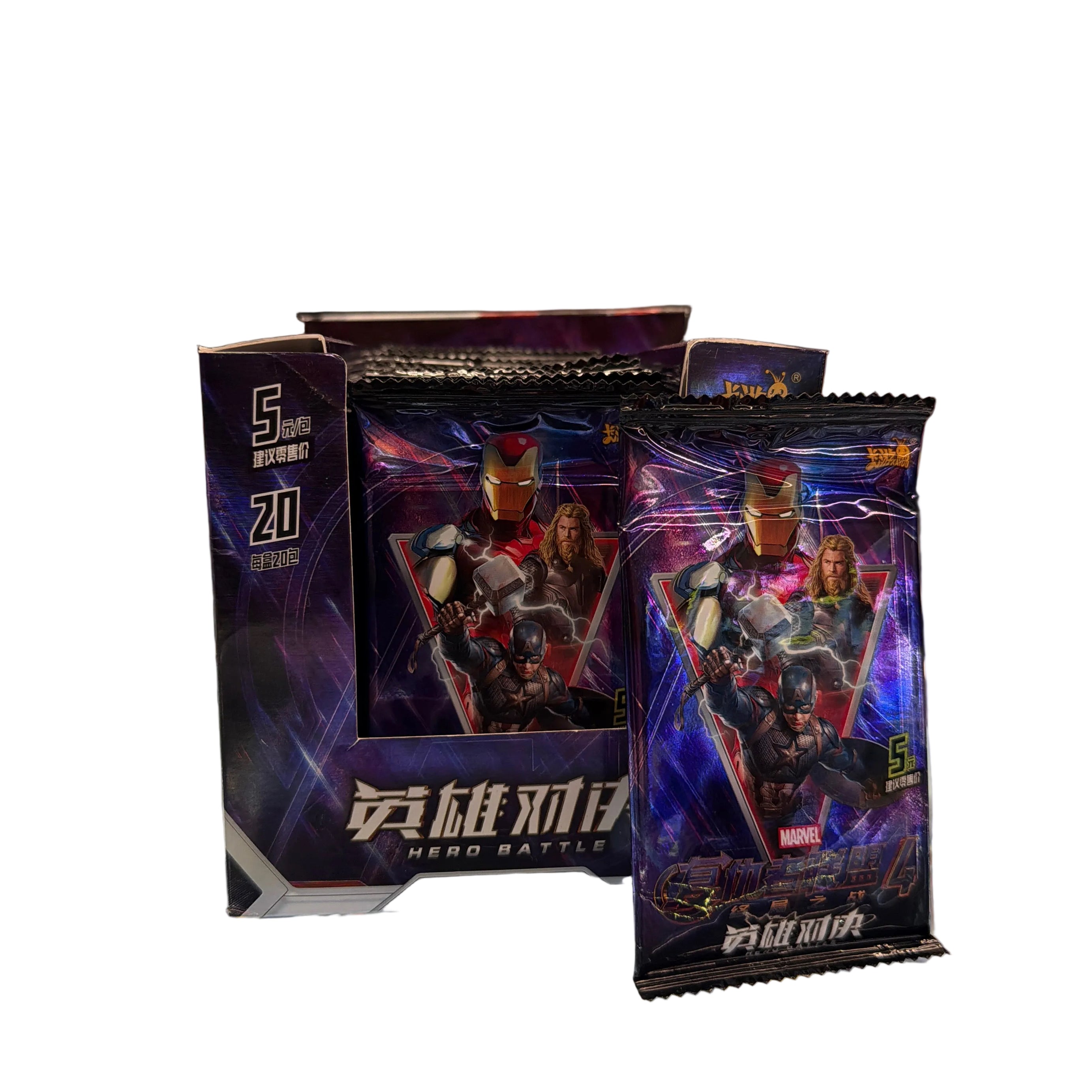 Marvel TCG - Unofficial Chinese Avengers Endgame Booster Packs