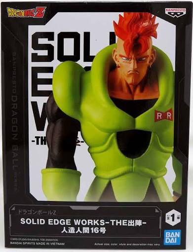 Banpresto Dragon Ball Z Solid Edge Works The Android 16 Statue