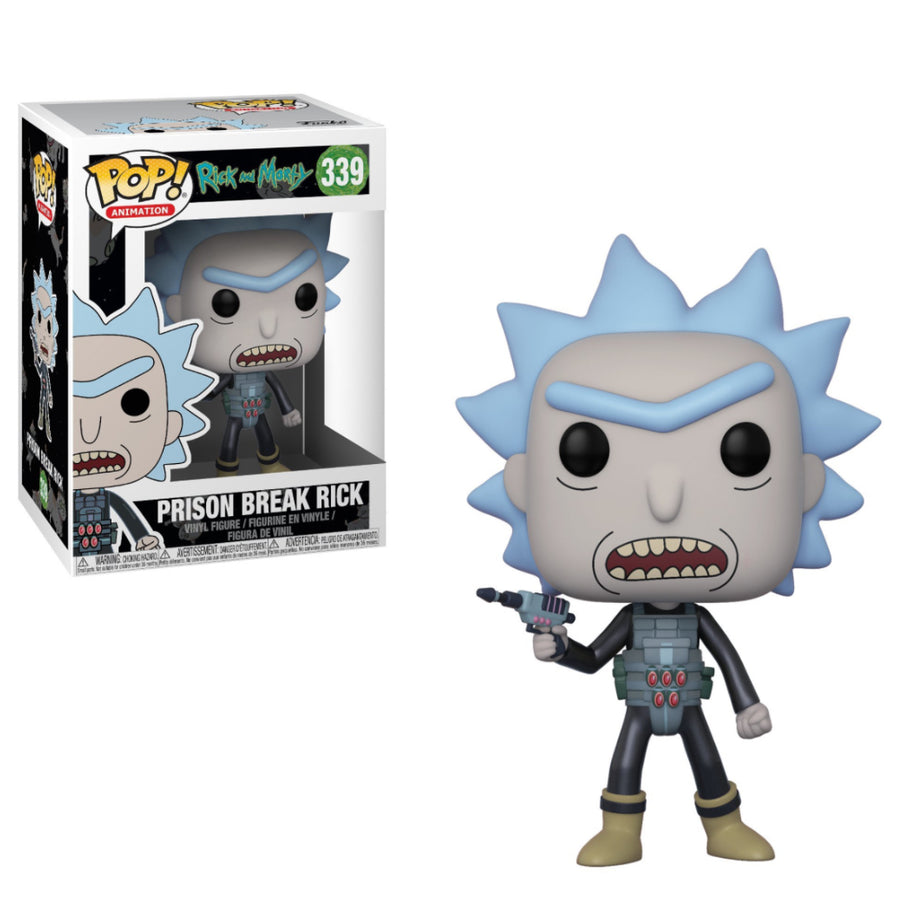 Funko Pop! Animation Rick And Morty Prison Break Rick #339