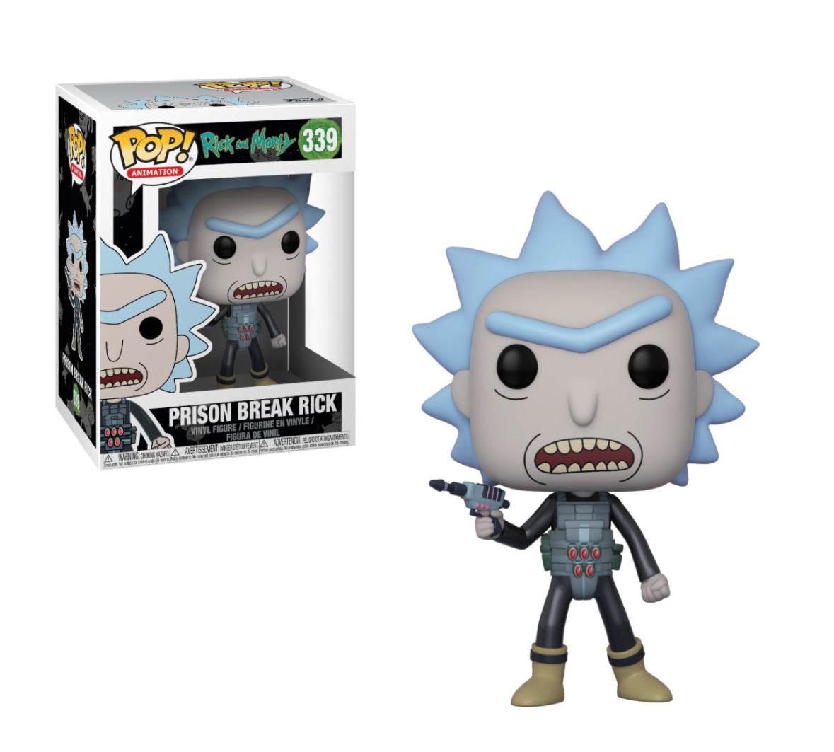 Funko Pop! Animation Rick And Morty Prison Break Rick #339