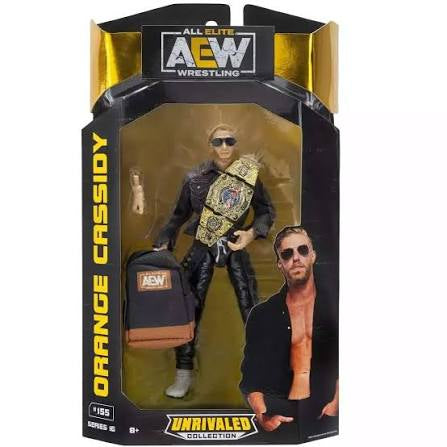 AEW Jazwares Unrivaled Collection Series 15 Orange Cassidy Action Figure