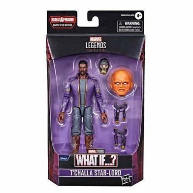 Hasbro Marvel Legends What If…?  T’Challa Star-lord Figure