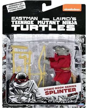 Playmates Eastman and Lairds Teenage Mutant Ninja Turtles Comic Book Series Splinter Action Figure