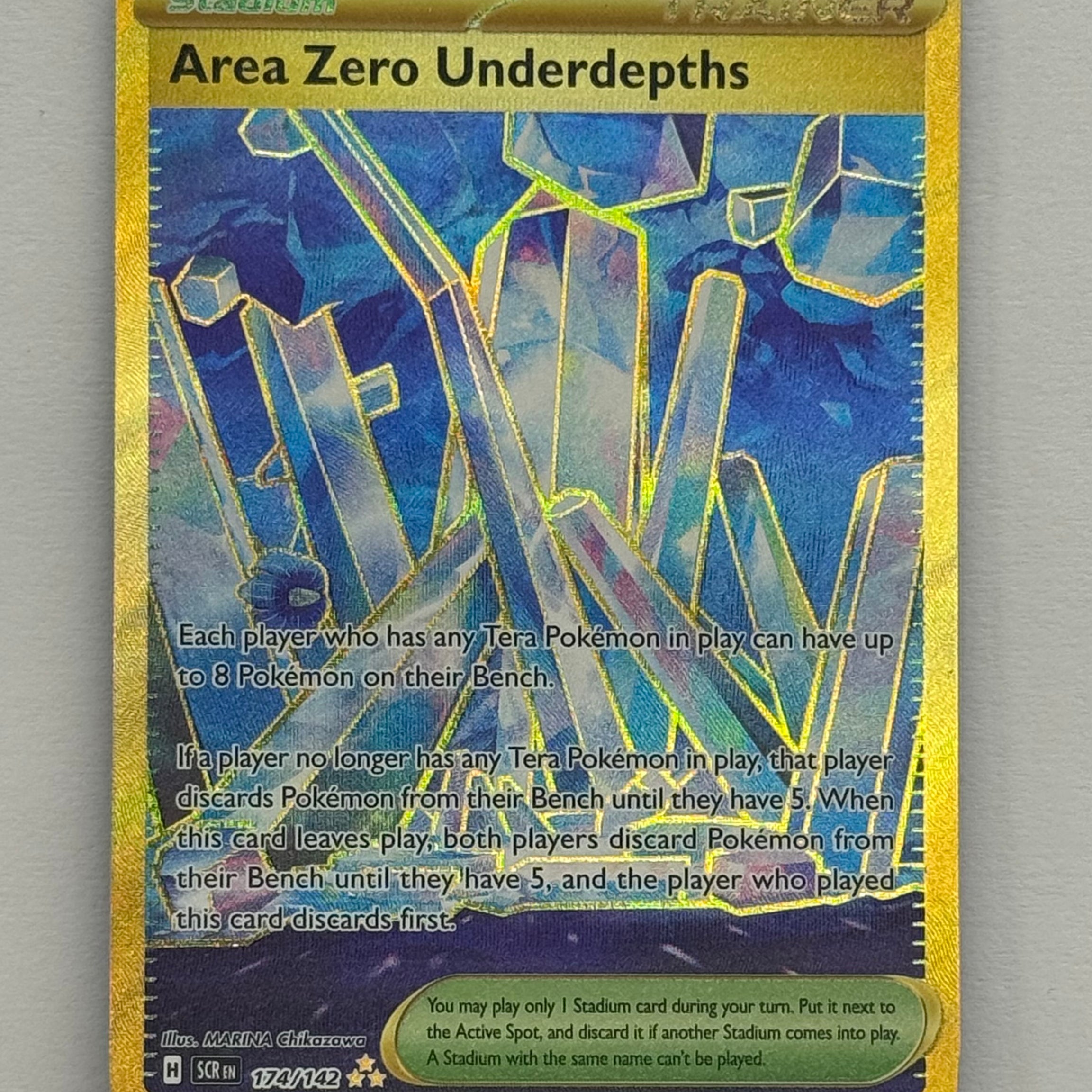 Pokémon TCG - Stellar Crown Area Zero Underdepths 174/142 NM