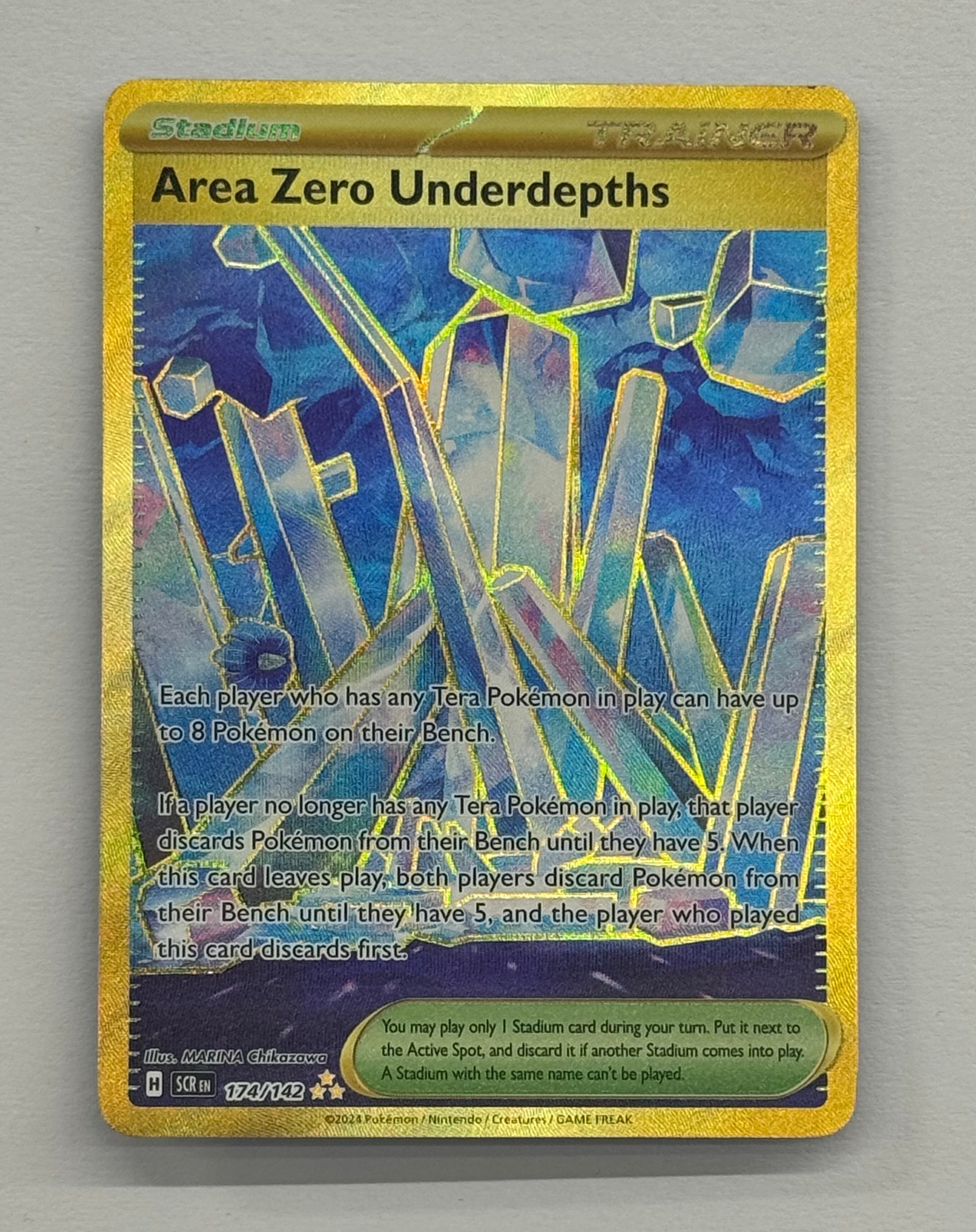 Pokémon TCG - Stellar Crown Area Zero Underdepths 174/142 NM