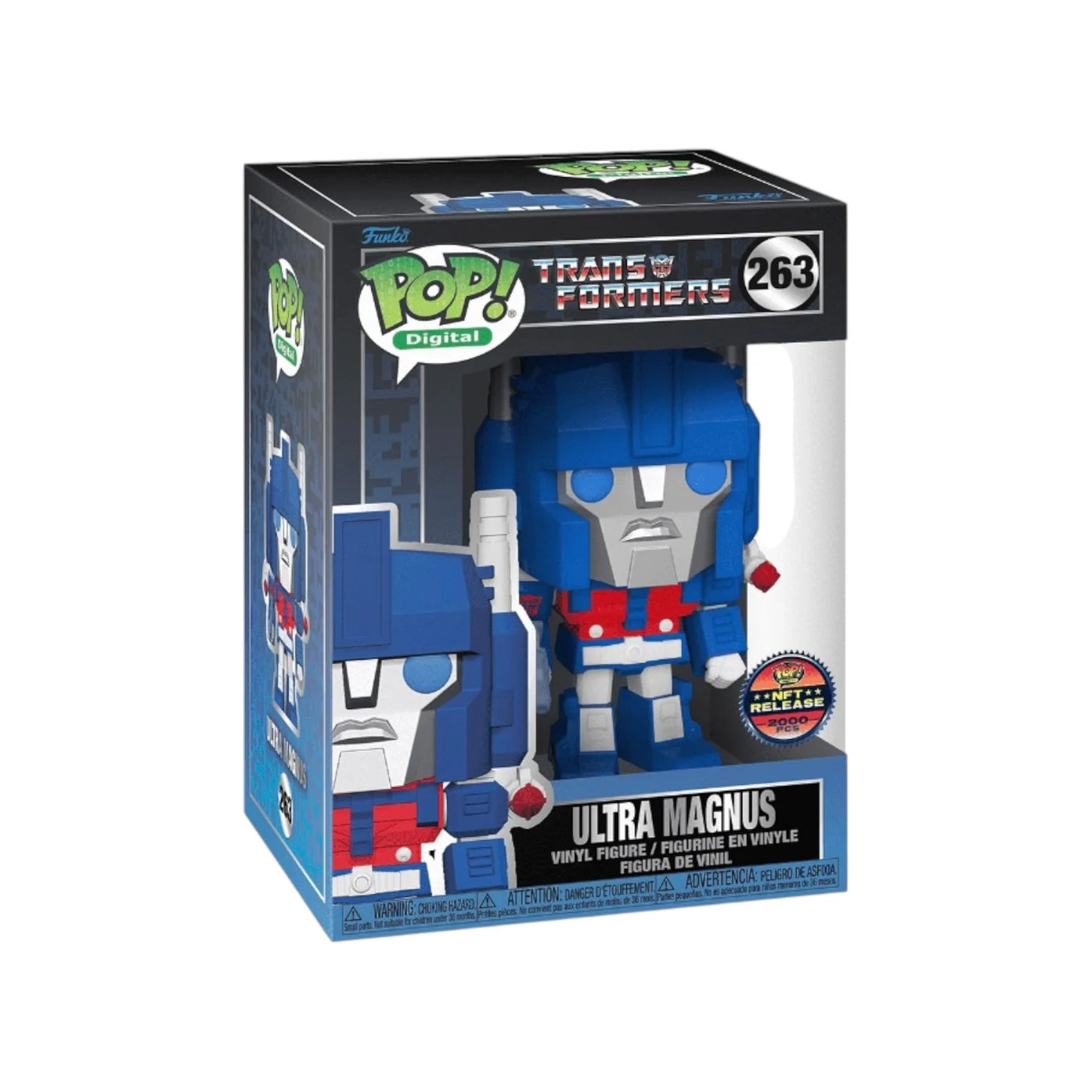 Funko Pop! Digital Transformers Ultra Magnus #263 NFT Release 2000 PCS