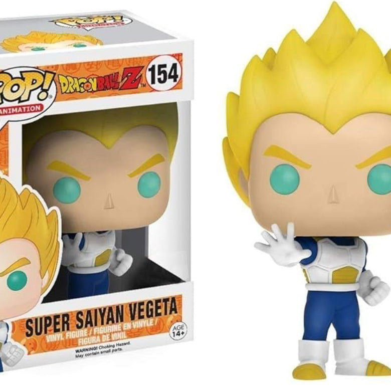 Funko Pop! Animation Dragon Ball Z Super Saiyan Vegeta #154