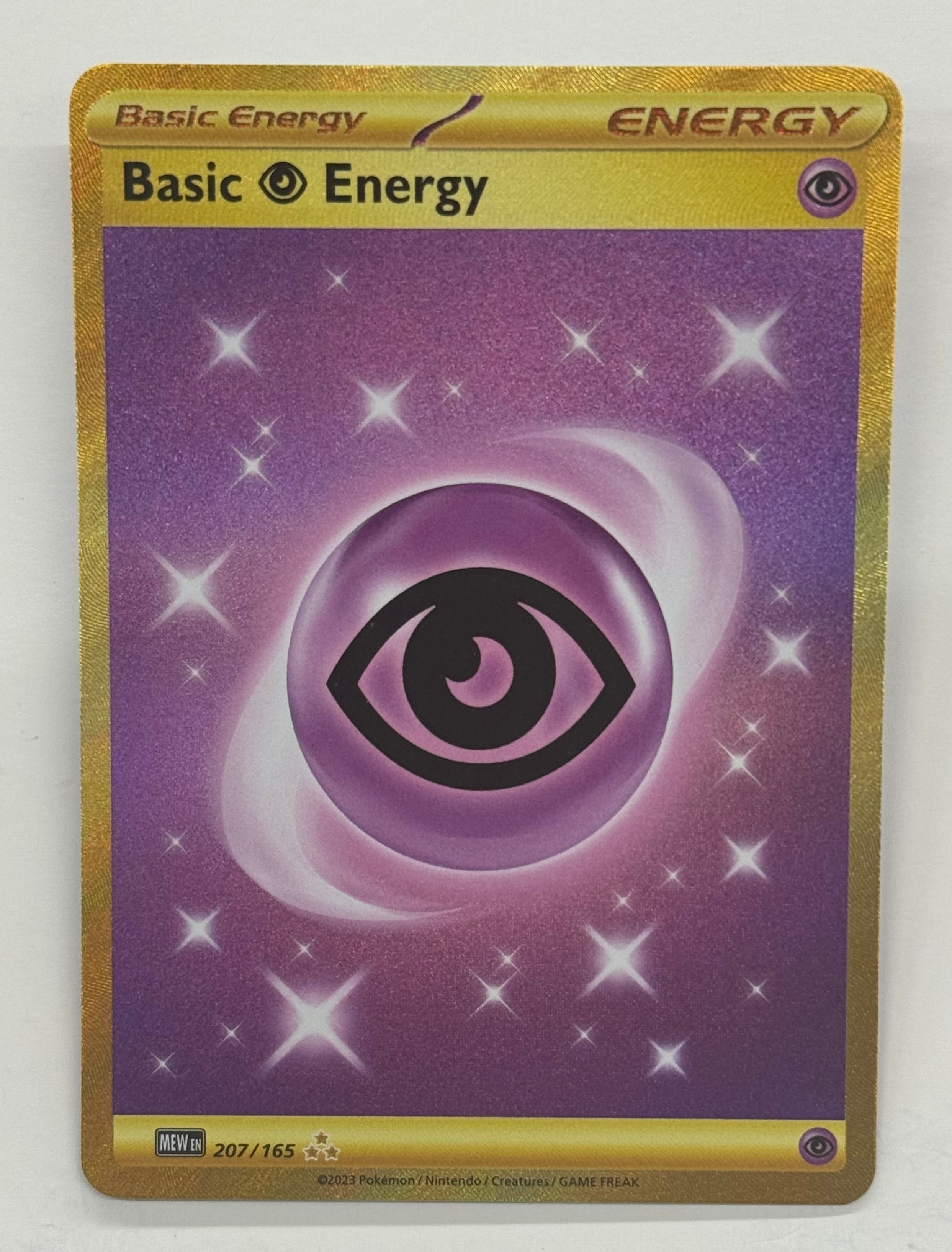 Pokémon TCG - 151 Basic Psychic Energy 207/165 NM