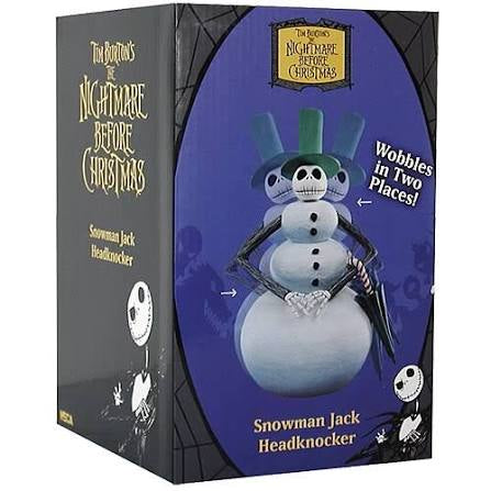 Neca The Nightmare Before Christmas Snowman Jack Headknocker