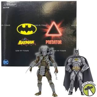 Neca DC Batman vs Predator Action Figures