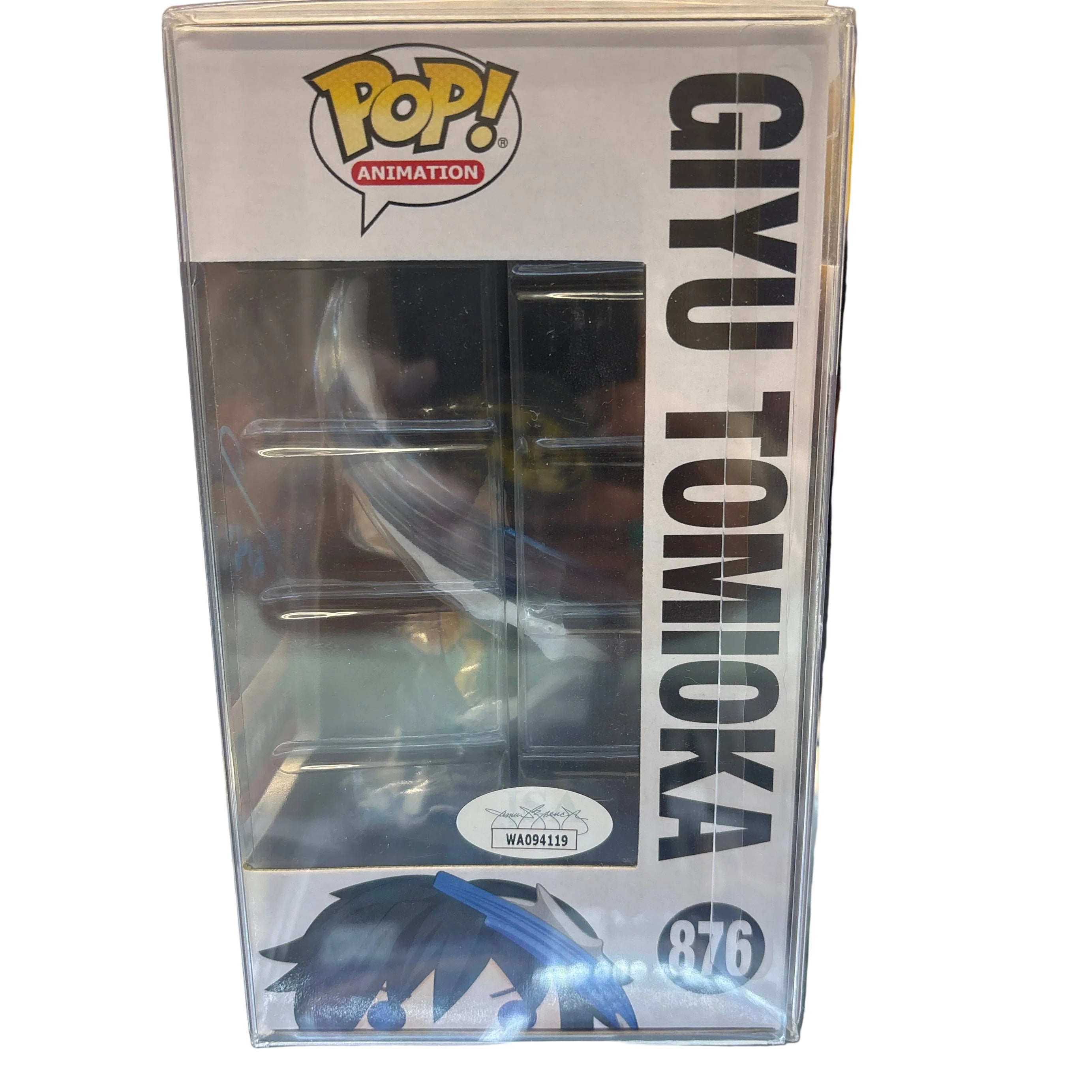 SIGNED Funko Pop! Animation Demon Slayer Giyu Tomioka AAA Anime Exclusive #876