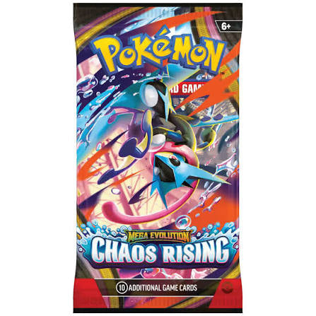 Pokémon TCG - Mega Evolution Chaos Rising Booster Pack
