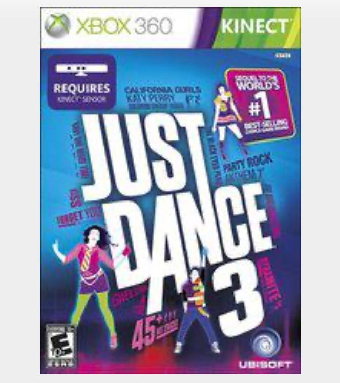 XBOX 360 Just Dance 3 Video Game