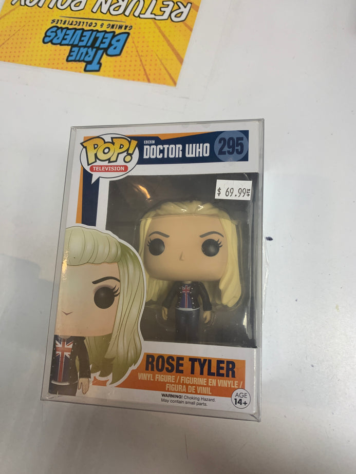 Funko Pop Television Doctor Who Rose Tyler #295  True Believers Gaming and  Collectibles