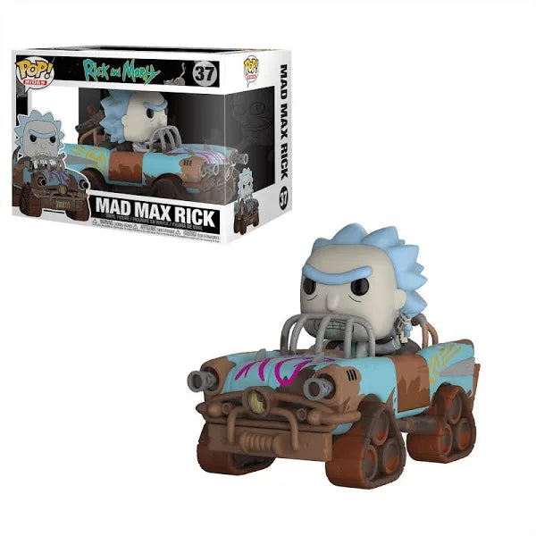 Funko Pop! Rides Rick and Morty Mad Max Rick #37