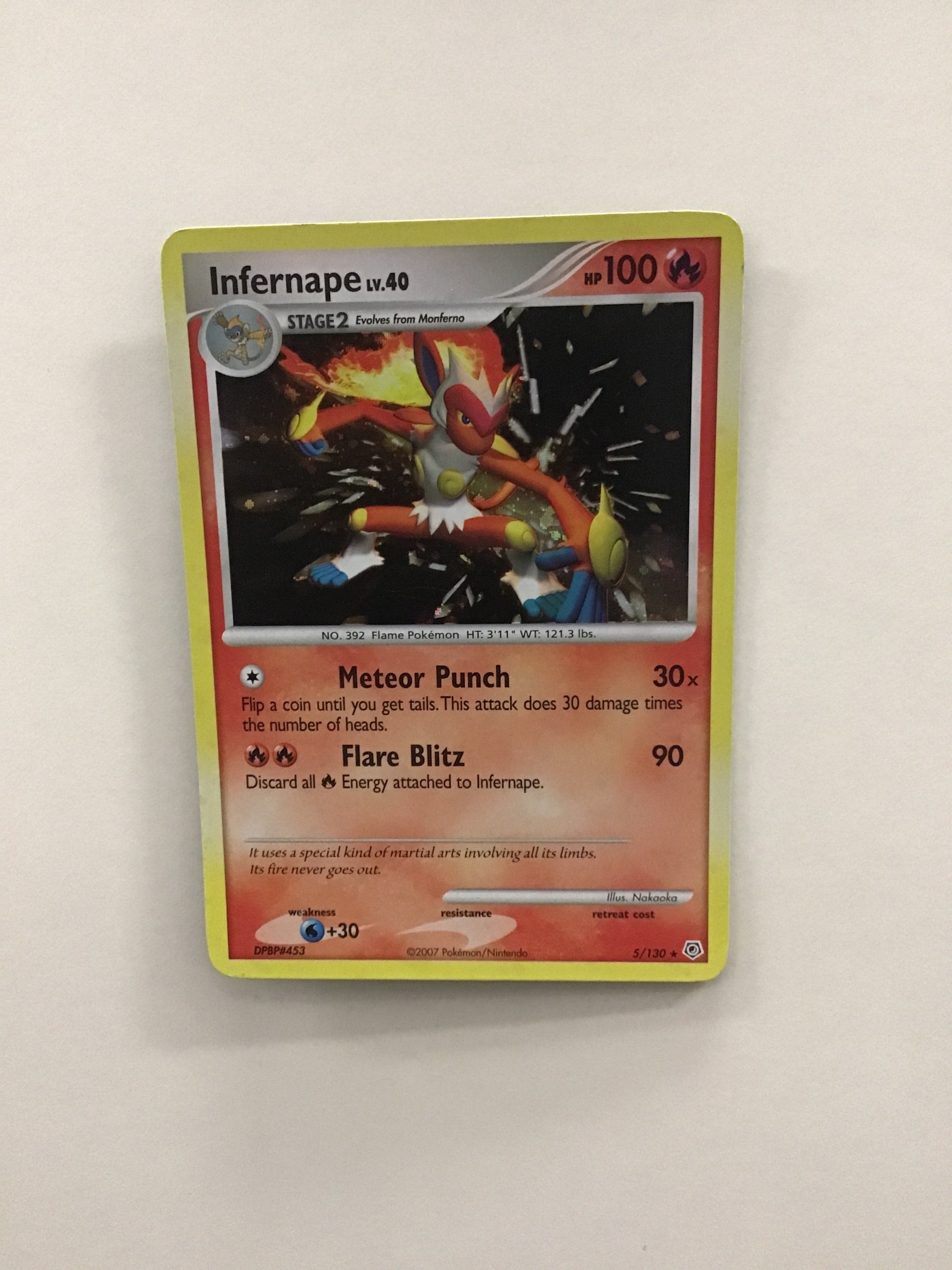 Pokémon TCG - Diamond & Pearl Infernape 5/130 NM