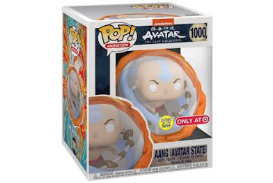 Funko Pop! Animation Nickelodeon Avatar Aang (Avatar State) GITD Target Exclusive #1000