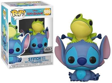 Funko Pop! Disney Lilo & Stitch Stitch with Frog FYE Exclusive #986