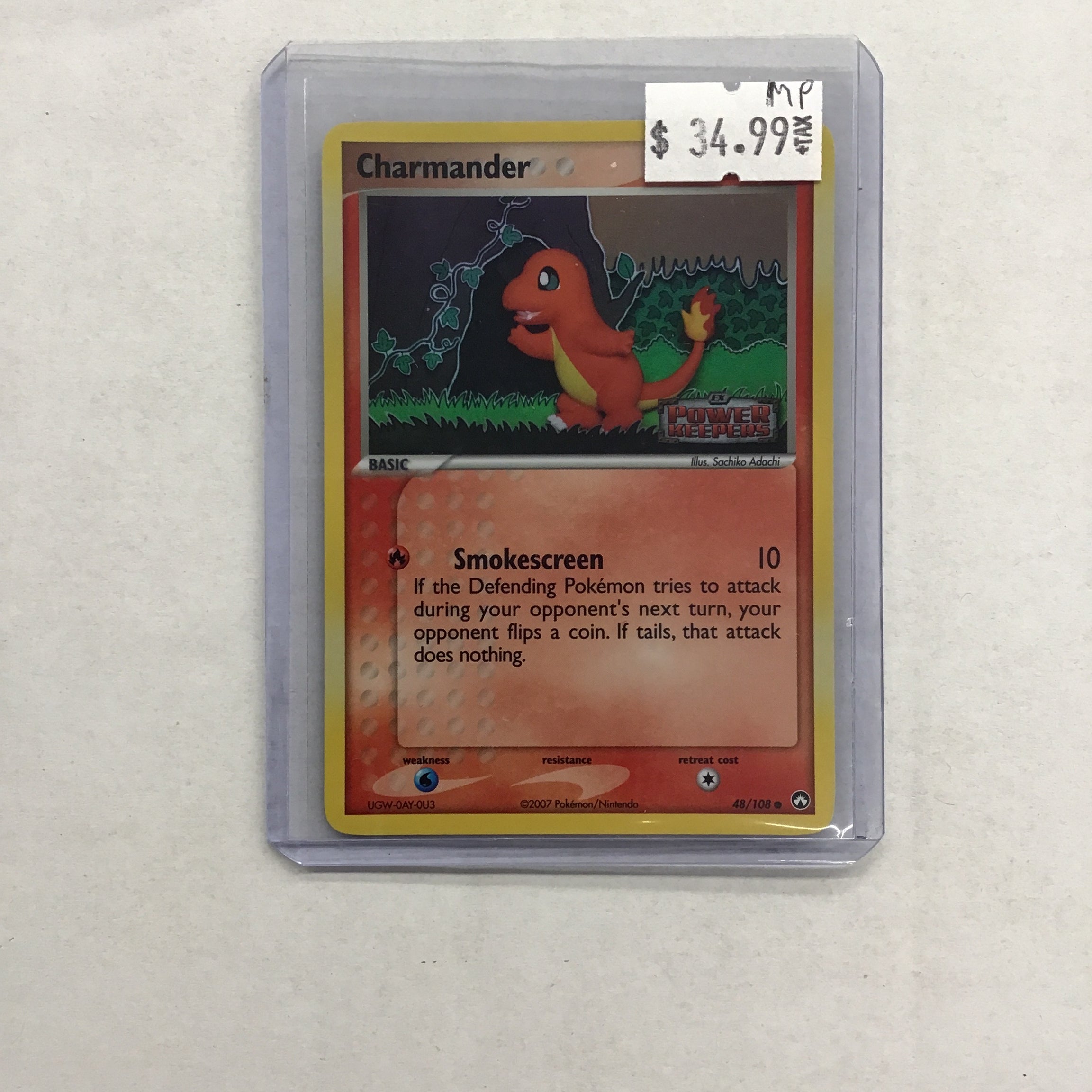 Pokémon TCG - EX Power Keepers Charmander 48/108 MP