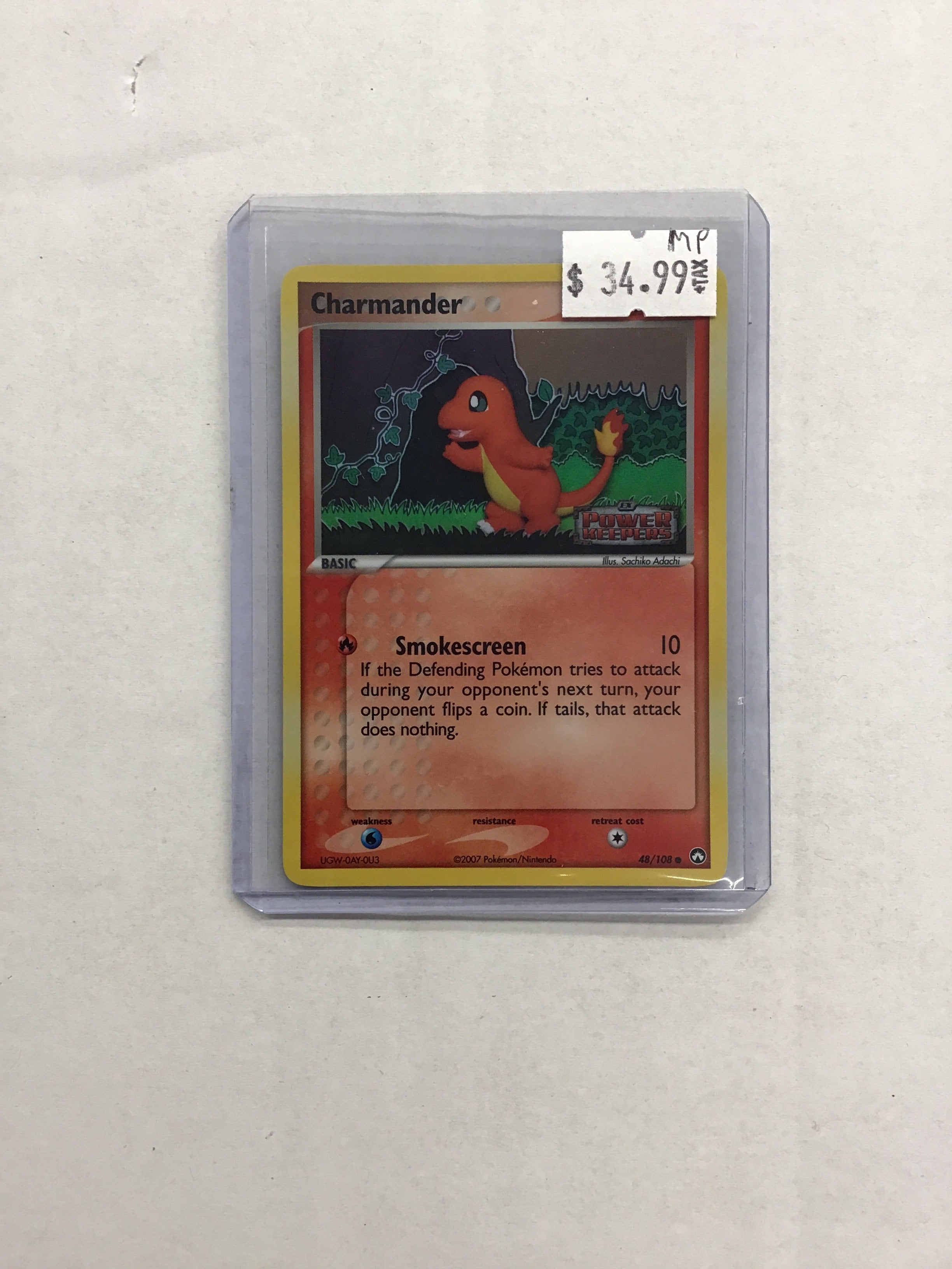 Pokémon TCG - EX Power Keepers Charmander 48/108 MP