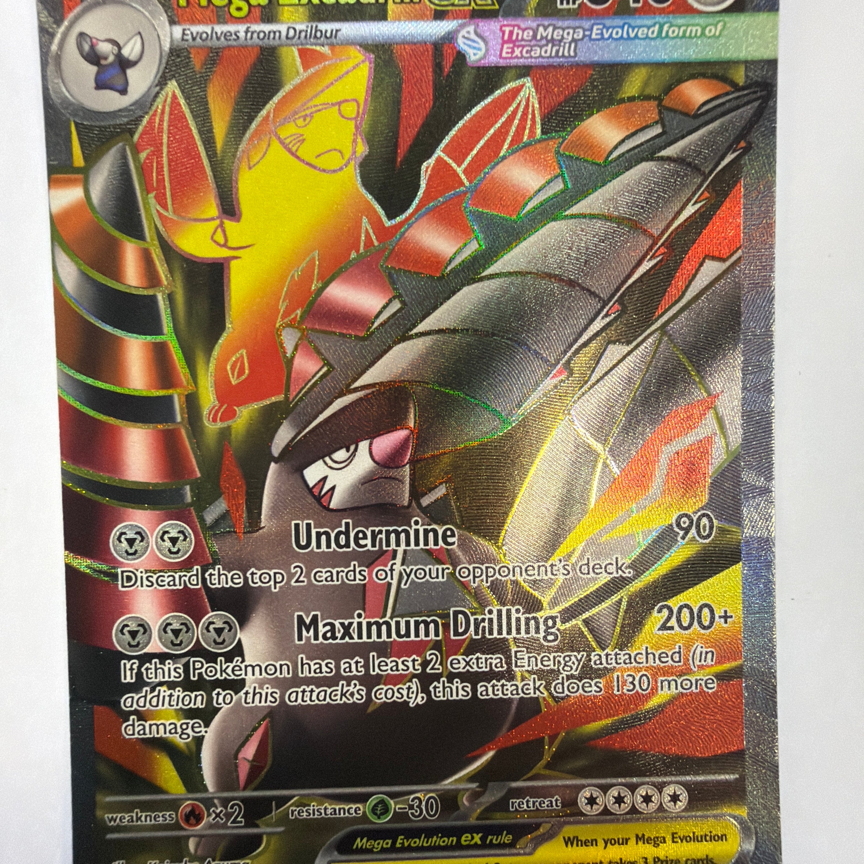 Pokémon TCG - Pitch Black Mega Excadrill ex 103/084 NM