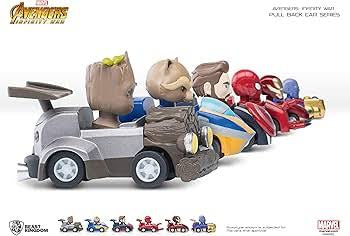Beast Kingdom Marvel Avengers Infinity War Avengers Pull Back Car 6 pack