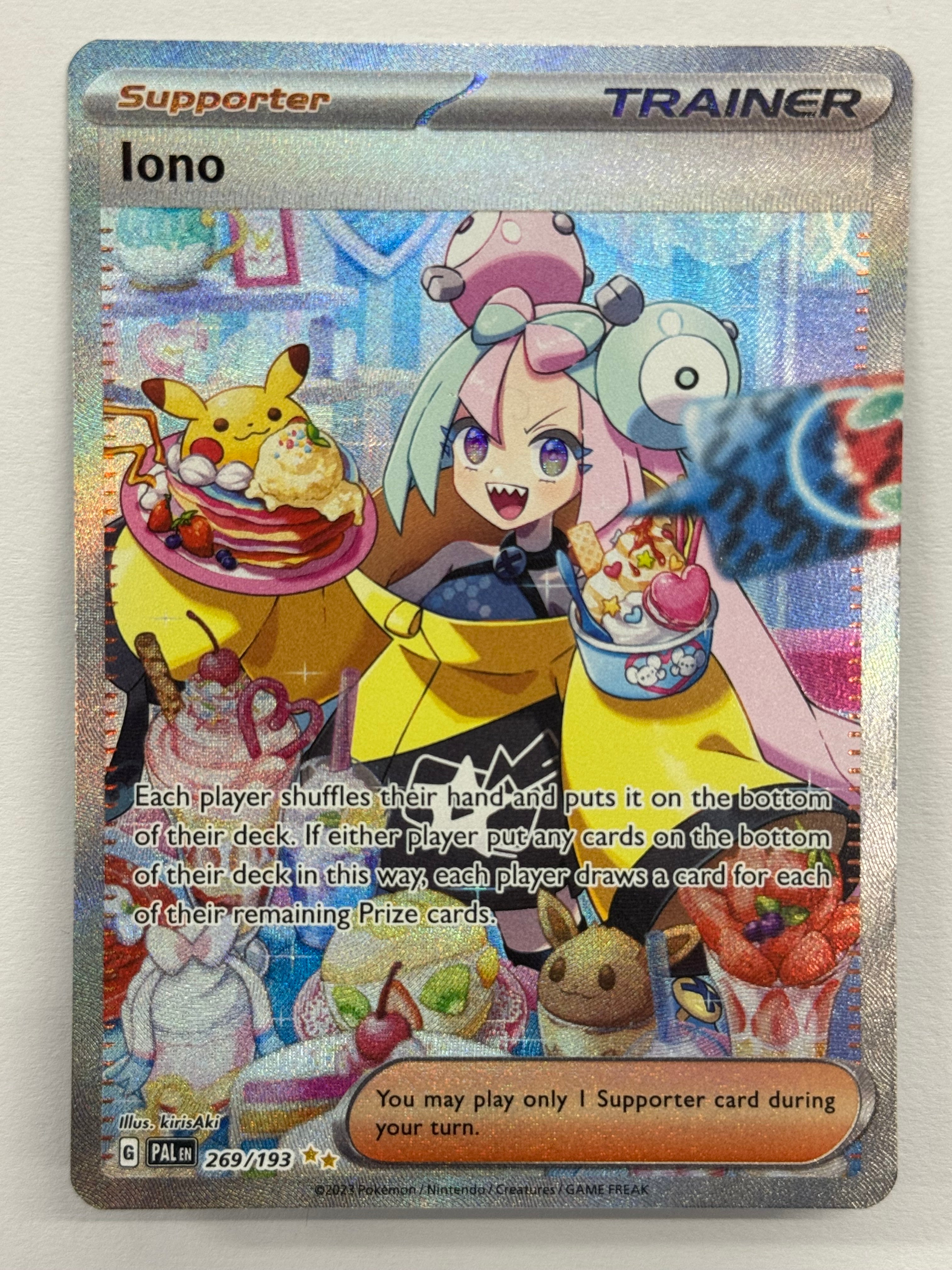 Pokémon TCG - Paldea Evolved Iono 269/193 NM