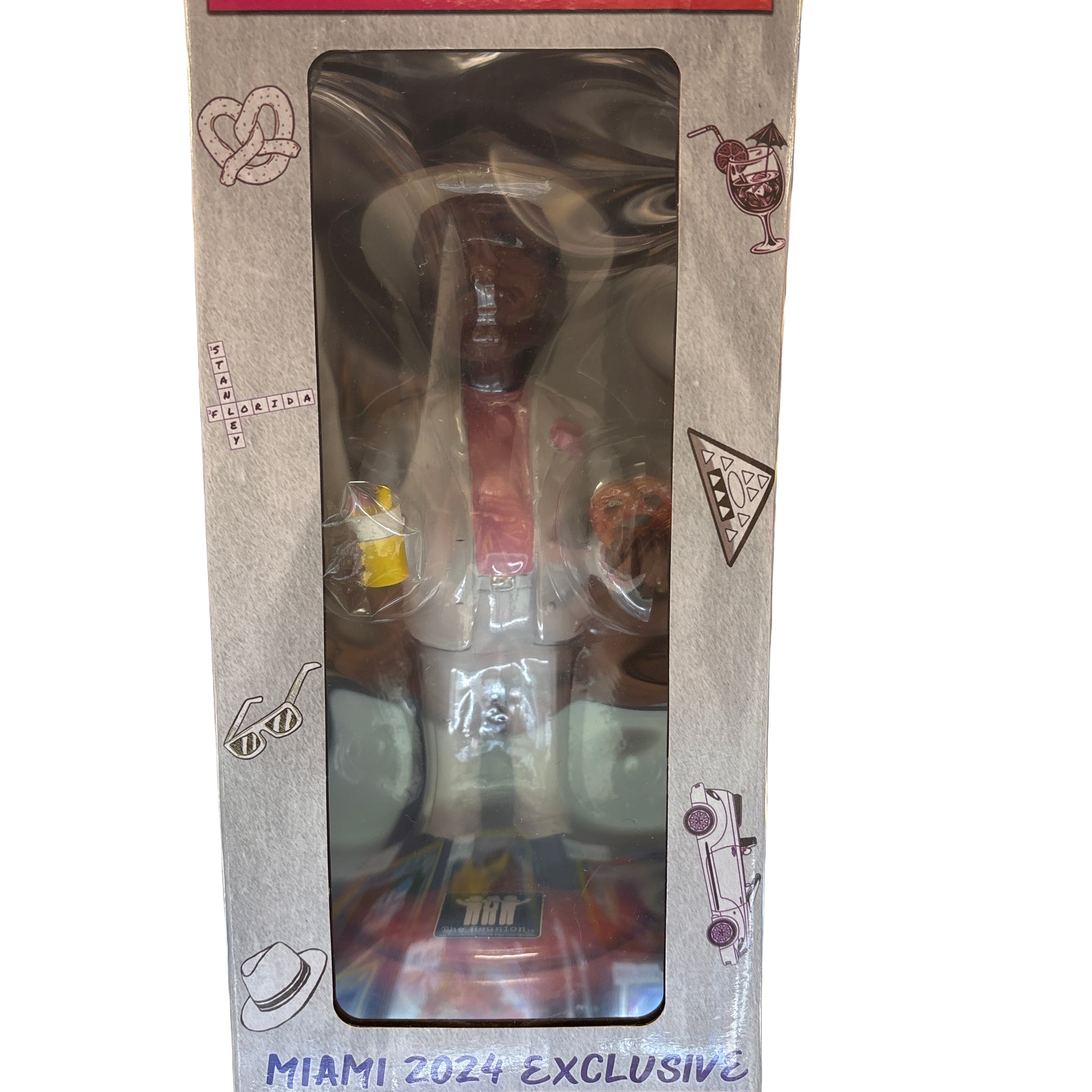 The Reunion Florida Edition Miami 2024 Exclusive Florida Stanley Bobblehead