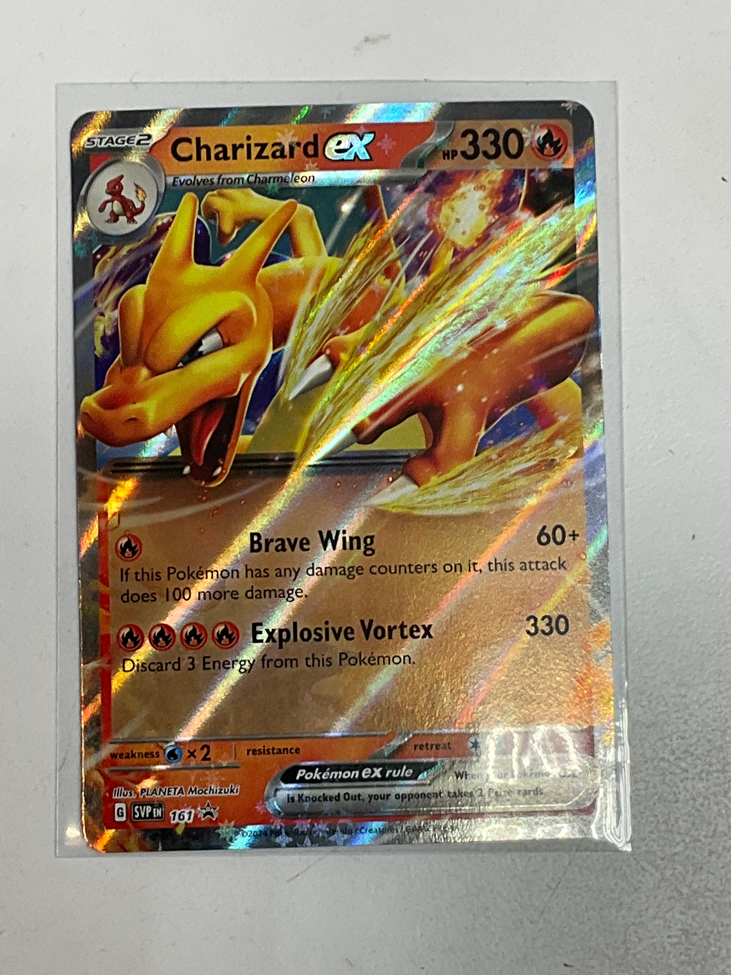 Pokmon TCG Charizard EX 161 Scarlet & Violet Promo Card NM True Believers Gaming and Collectibles Pokmon TCG Charizard EX 161 Scarlet & Violet Promo Card NM True Believers Gaming and Collectibles